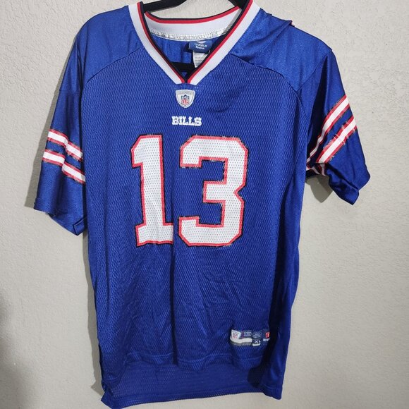 Buffalo Bills #13 Reebok NFL Onfield Jersey Extra Large XL Blue Red White - Picture 1 of 12
